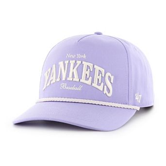 Women's '47 Purple New York Yankees Gelato Hitch Rope Adjustable Hat