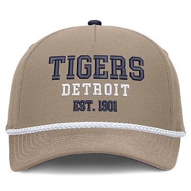 Men's Nike Khaki Detroit Tigers Father's Day Rope Rise Adjustable Hat