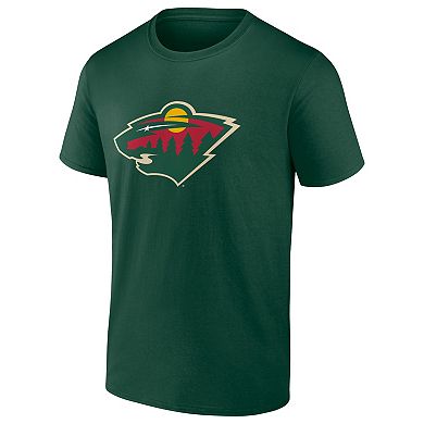 Men's Logo Athletic Green Minnesota Wild Essential T-Shirt
