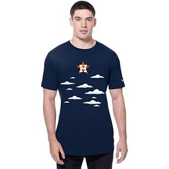 Men's New Era Navy Houston Astros MLB x Simpsons 2026 Collab Clouds T-Shirt