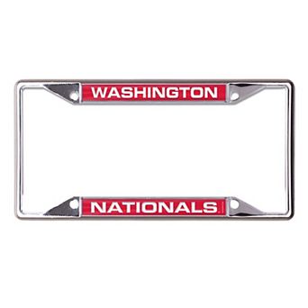 WinCraft Washington Nationals Inlaid License Plate Frame