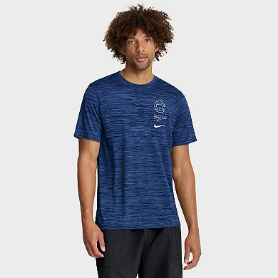 Men's Nike Royal Chicago Cubs Velocity Dri-FIT T-Shirt
