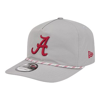 Men's New Era Gray Alabama Crimson Tide 19TWENTY Adjustable Hat