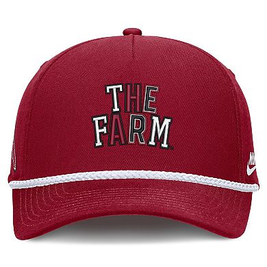 Unisex Nike Cardinal Stanford Cardinal 2026 Basketball Refresh 5-Panel Rope Rise Hat