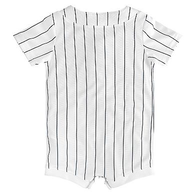 Infant Nike White New York Yankees Home Replica Romper Jersey