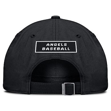 Men's Nike Black Los Angeles Angels Primetime Club Adjustable Hat