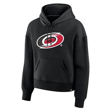 Women's Fanatics Black Carolina Hurricanes Essential Hoodie