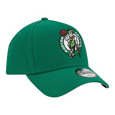 Youth New Era Kelly Green Boston Celtics 9FORTY A-Frame Adjustable Hat