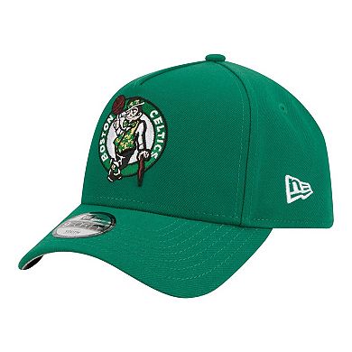 Youth New Era Kelly Green Boston Celtics 9FORTY A-Frame Adjustable Hat
