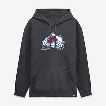 Men's Fanatics Heather Charcoal Colorado Avalanche Essential Hoodie