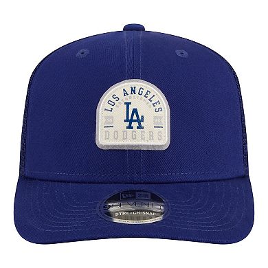 Men's New Era Royal Los Angeles Dodgers Contest 9SEVENTY Adjustable Trucker Hat