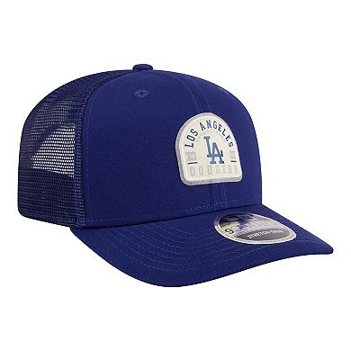 Men's New Era Royal Los Angeles Dodgers Contest 9SEVENTY Adjustable Trucker Hat