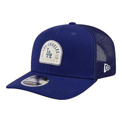 Men's New Era Royal Los Angeles Dodgers Contest 9SEVENTY Adjustable Trucker Hat