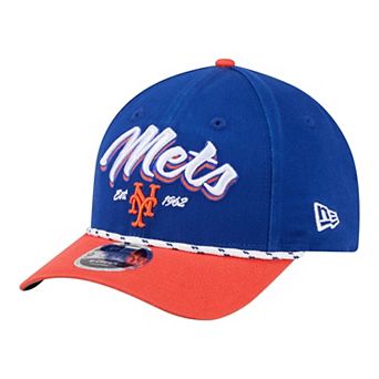 Men's New Era Royal/Orange New York Mets Team Loyal 9FORTY M-Crown Adjustable Hat