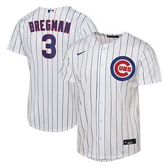 Youth Nike Alex Bregman White Chicago Cubs Home Replica Jersey