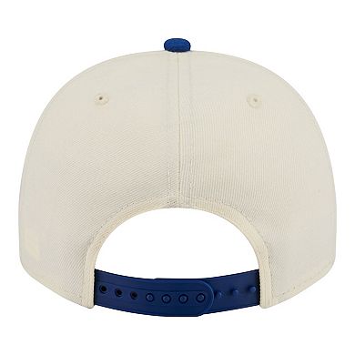 Men's New Era Cream Seattle Mariners Throwback Tri-Hit A-Frame 9FIFTY Adjustable Hat