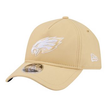 Men's New Era Tan Philadelphia Eagles Apex 9FORTY Adjustable Hat