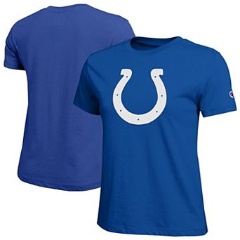 Women's Champion Royal Indianapolis Colts Logo T-Shirt