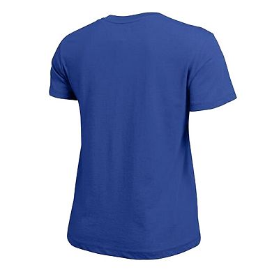 Women's Champion Royal Indianapolis Colts Logo T-Shirt