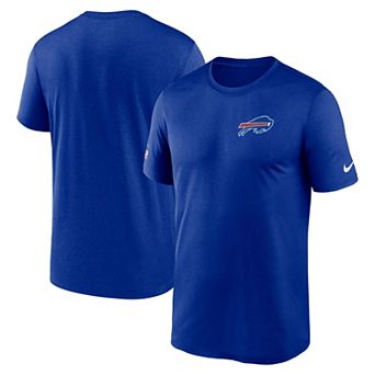 Men's Nike Royal Buffalo Bills Sideline Legend Small Logo Dri-FIT T-Shirt