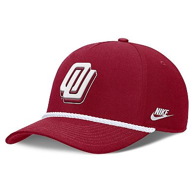 Unisex Nike Crimson Oklahoma Sooners 2026 Basketball Refresh 5-Panel Rope Rise Hat