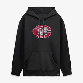 Men's Fanatics Black Cincinnati Reds Heritage Hoodie