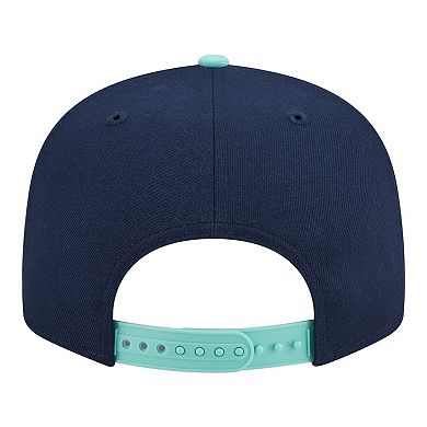 Men's New Era Navy/Turquoise San Francisco Giants 2-Tone Color Pack 9FIFTY Snapback Hat