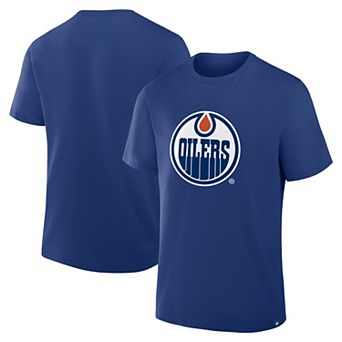 Men's Fanatics Royal Edmonton Oilers Essential Legacy T-Shirt