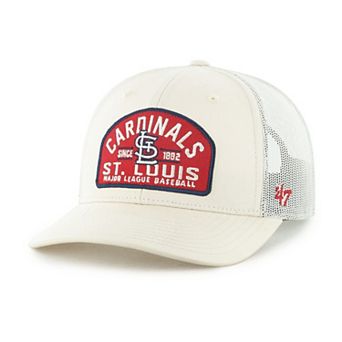 Men's '47 Cream St. Louis Cardinals Leland Adjustable Trucker Hat