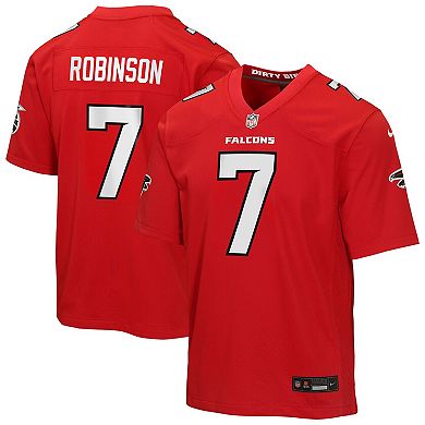 Youth Nike Bijan Robinson Red Atlanta Falcons Game Jersey