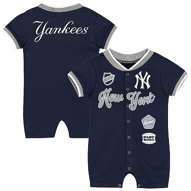 Infant Outerstuff Navy New York Yankees Pinch Coverall