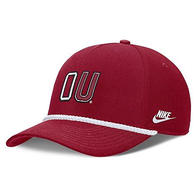 Unisex Nike Crimson Oklahoma Sooners 2026 Basketball Refresh 5-Panel Rope Rise Hat