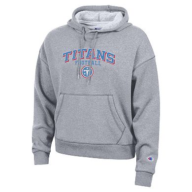 Women's Champion Gray Tennessee Titans Triumph Tri-Blend Hoodie
