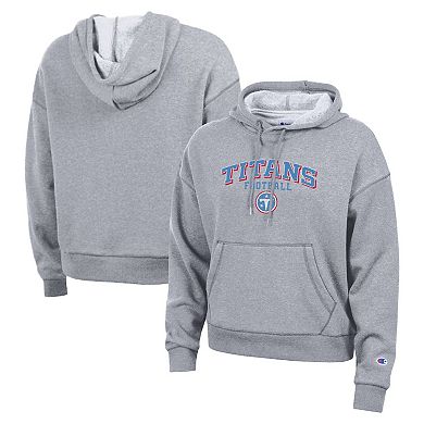 Women's Champion Gray Tennessee Titans Triumph Tri-Blend Hoodie