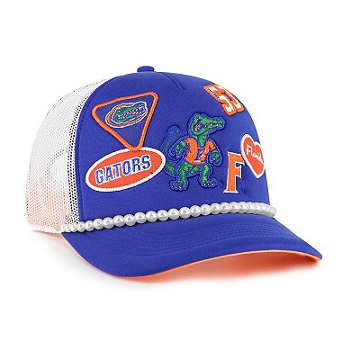 Men's '47 Royal/White Florida Gators Rally On Hitch Adjustable Hat