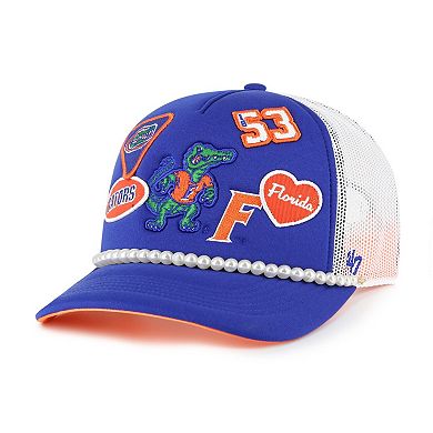 Men's '47 Royal/White Florida Gators Rally On Hitch Adjustable Hat