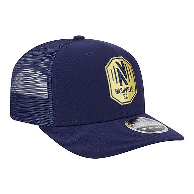 Men's New Era Navy Nashville SC Jersey Hook 9SEVENTY Adjustable Hat