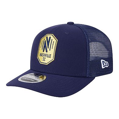 Men's New Era Navy Nashville SC Jersey Hook 9SEVENTY Adjustable Hat