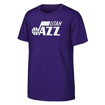 Youth Outerstuff Purple Utah Jazz Primary Logo T-Shirt