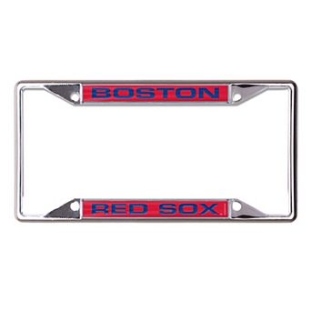 WinCraft Boston Red Sox Inlaid License Plate Frame