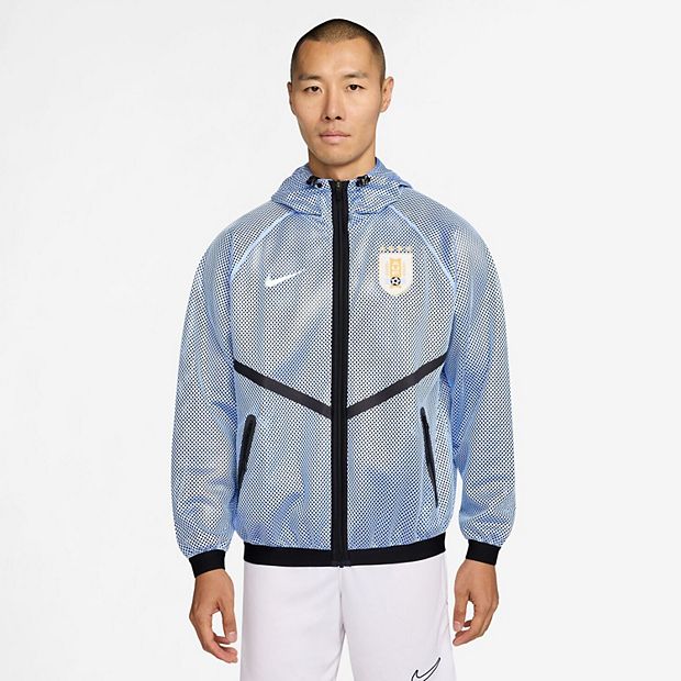 Men's Nike Light Blue Uruguay National Team 2026 Anthem Mesh Dri