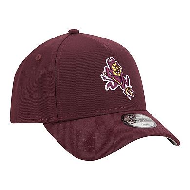 Youth New Era Maroon Arizona State Sun Devils 9FORTY A-Frame Adjustable Hat