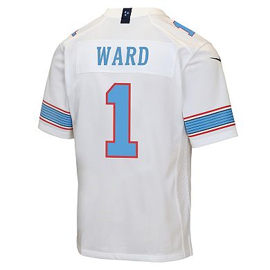 Youth Nike Cameron Ward White Tennessee Titans Game Jersey