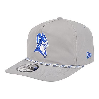 Men's New Era Gray Duke Blue Devils 19TWENTY Adjustable Hat
