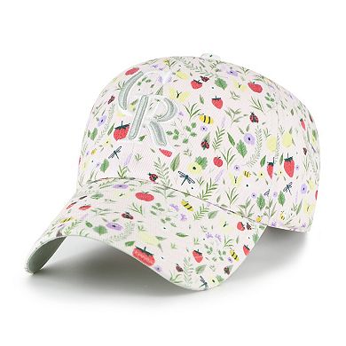 Women's '47 Light Pink Colorado Rockies Posey Clean Up Adjustable Hat