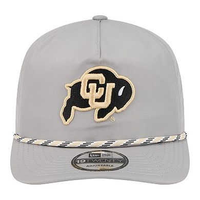 Men's New Era Gray Colorado Buffaloes 19TWENTY Adjustable Hat