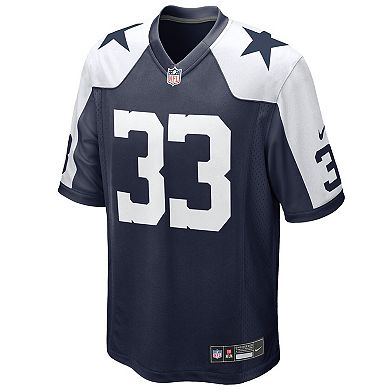 Men's Nike Javonte Williams Navy Dallas Cowboys Alternate Game Jersey