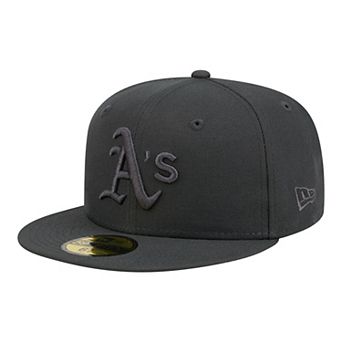 Men's New Era Charcoal Oakland Athletics Color Pack 59FIFTY Fitted Hat