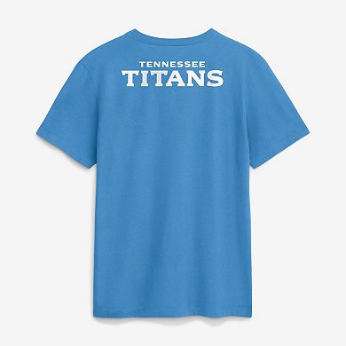 Men's Nike Light Blue Tennessee Titans First Down Machine T-Shirt