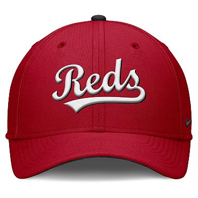 Men's Nike Red Cincinnati Reds Primetime Rise Dri-FIT Flex Hat